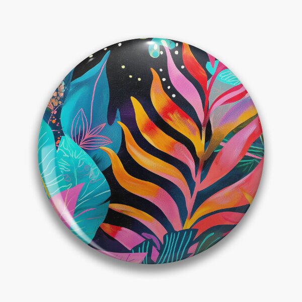 Item preview, Floral Tropical Wallpaper designed and sold by DreamerBot.
