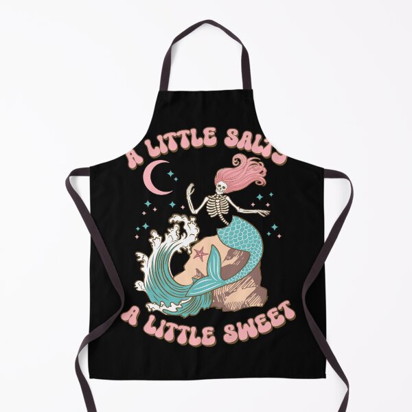 Item preview, A little salty a little sweet. Skeleton Mermaid. designed and sold by SpoopyDanceKid.