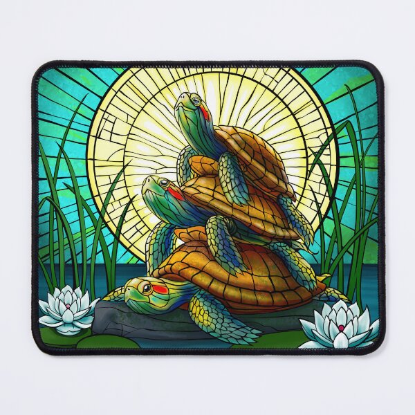 Item preview, Turtle Tower Power with Flowers designed and sold by AmandaGoulart.