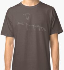 Birds on wire Classic T-Shirt
