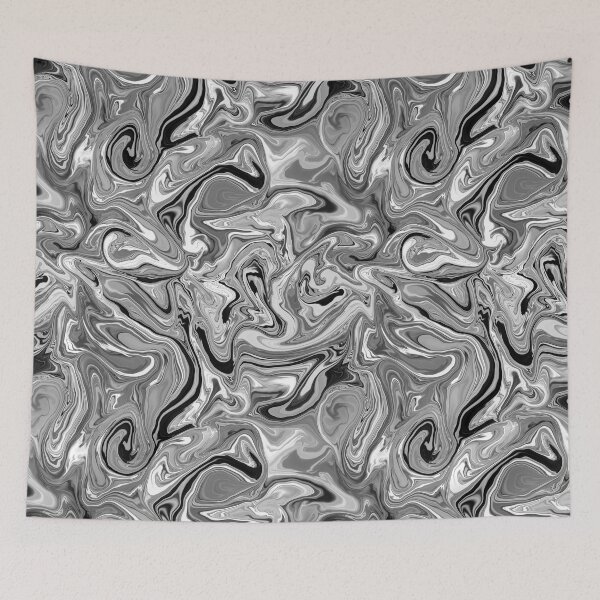 Item preview, Psychedelic blk/wht designed and sold by kirstudio.