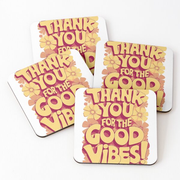 Item preview, Thank you for the Good Vibes designed and sold by AldeaPod.