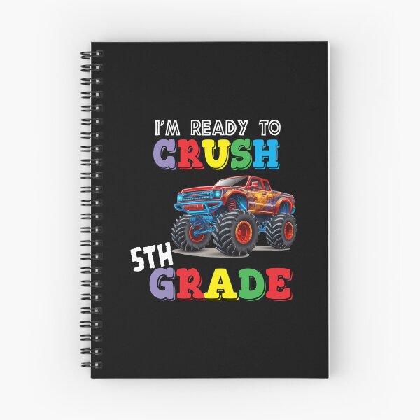 Item preview, I'm Ready To Crush 5th Grade Monster Truck designed and sold by R&BApparel.