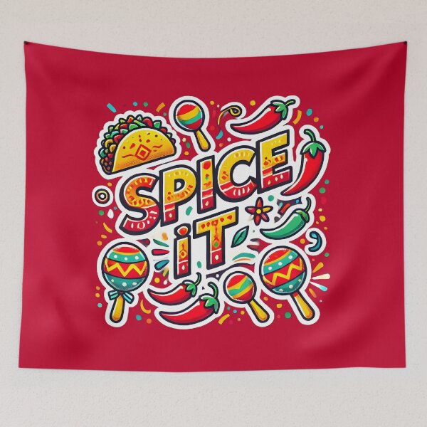 Item preview, Taco Fiesta: "Spice It" designed and sold by AdelkoDesigns.