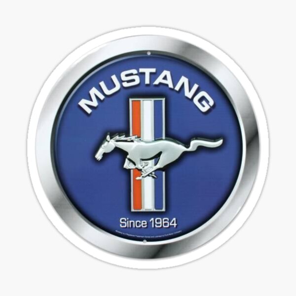 Ford Mustang Classic Logo depuis 1964 Sticker
