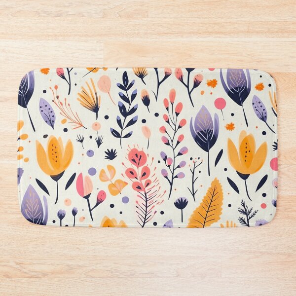 Item preview, vector art in the style of Matisse poster, johanna basford , calming colours designed and sold by Nanthikan.