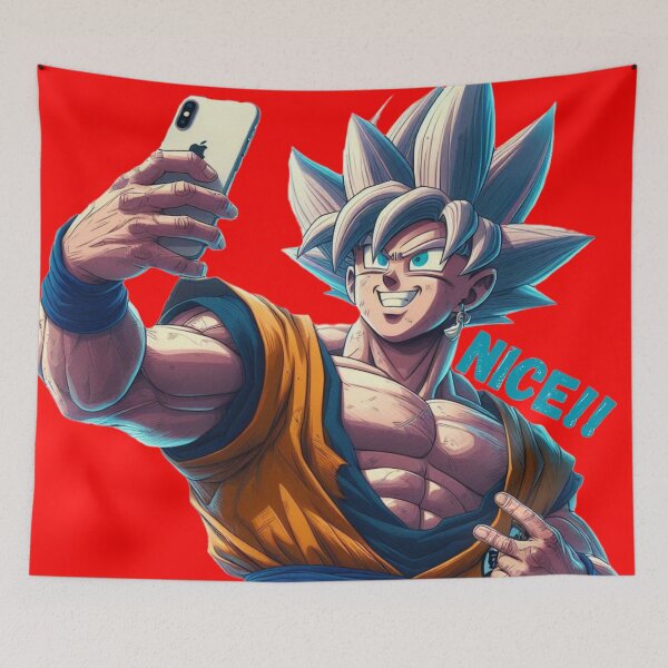 Artikelvorschau, Ein Selfie machen, Goku“ entworfen und verkauft von ZumElegant.