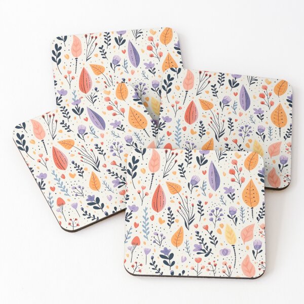 Item preview, vector art in the style of Matisse poster, johanna basford , calming colours designed and sold by Nanthikan.