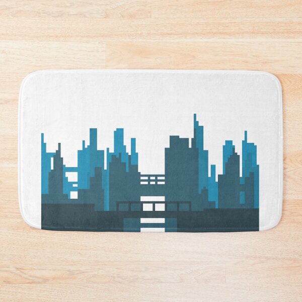 Item preview, big city pixel art designed and sold by helixter.