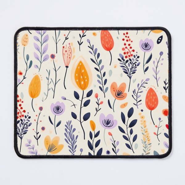 Item preview, vector art in the style of Matisse poster, johanna basford , calming colours designed and sold by Nanthikan.