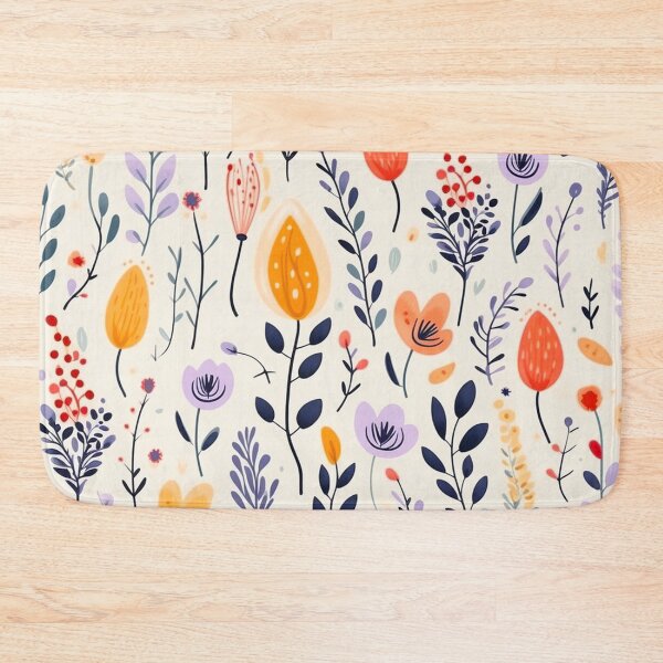 Item preview, vector art in the style of Matisse poster, johanna basford , calming colours designed and sold by Nanthikan.