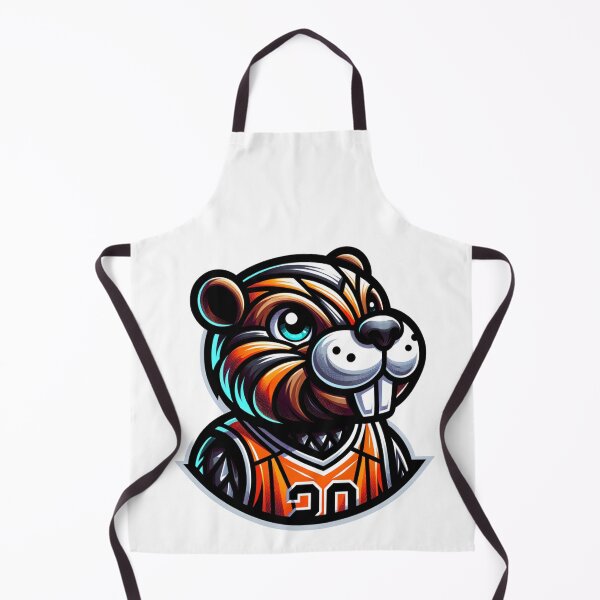 Item preview, Beaver in a basketball jersey designed and sold by Catherine Harrison.