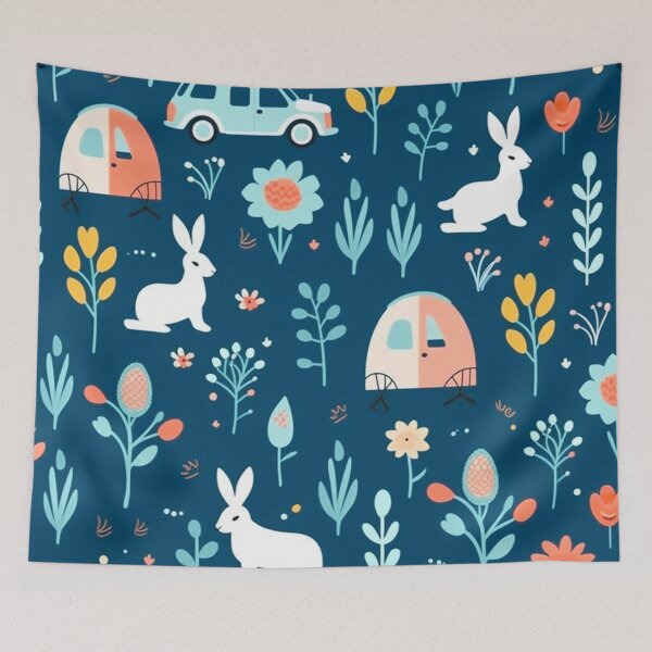Item preview,  vector art in the style of Matisse poster, johanna basford , calming colours designed and sold by Nanthikan.