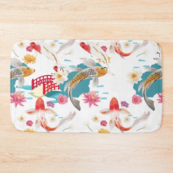 Item preview, Carps and Flowers designed and sold by Wa Wonder.