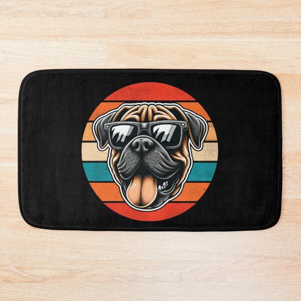 Item preview, Cool Retro Boerboel Design Boerboel Wearing Sunglasses designed and sold by Watsonarts.