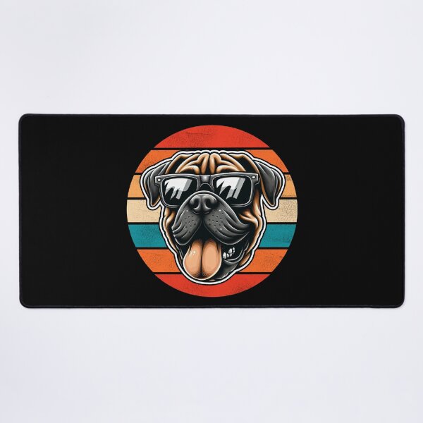 Item preview, Cool Retro Boerboel Design Boerboel Wearing Sunglasses designed and sold by Watsonarts.