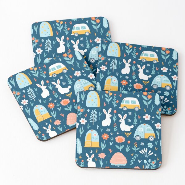 Item preview, vector art in the style of Matisse poster, johanna basford , calming colours designed and sold by Nanthikan.