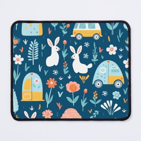 Item preview, vector art in the style of Matisse poster, johanna basford , calming colours designed and sold by Nanthikan.