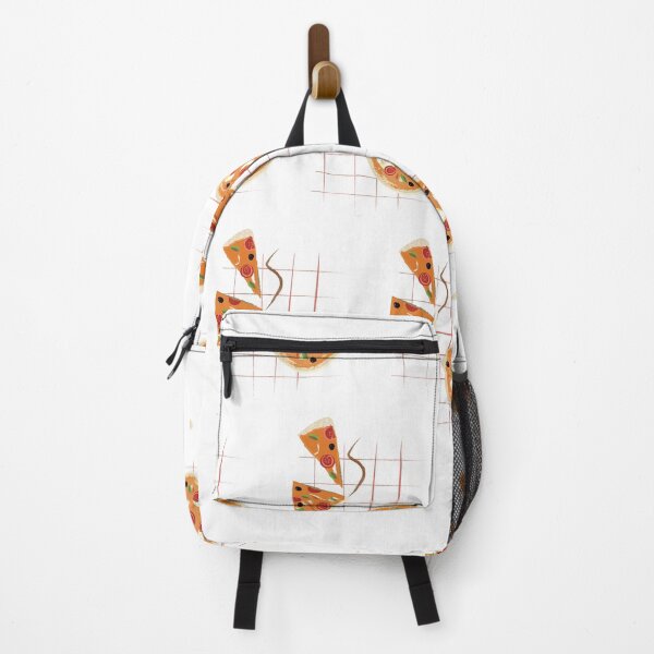 Item preview, white background pizza flat, symbol, icon, graphic, mozzarella, salami, tomato, designed and sold by handmadehipsters.