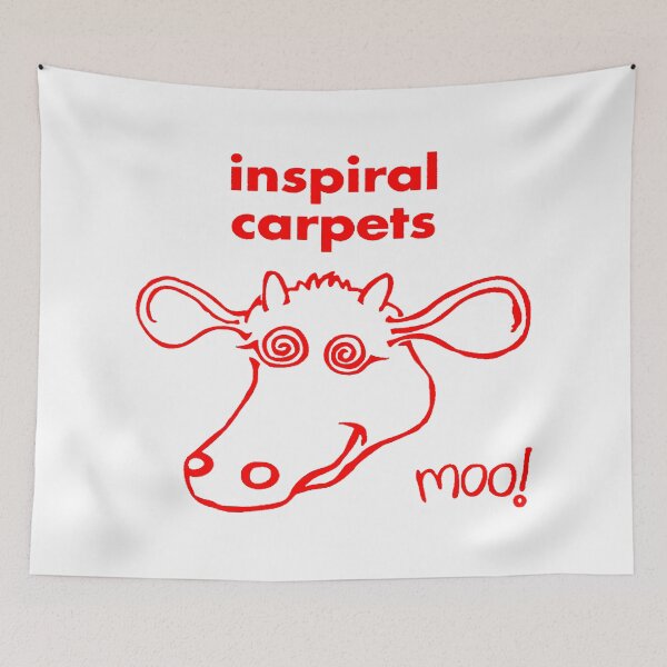 Item preview, Inspiral Carpets Moo Cow designed and sold by Sukopic.