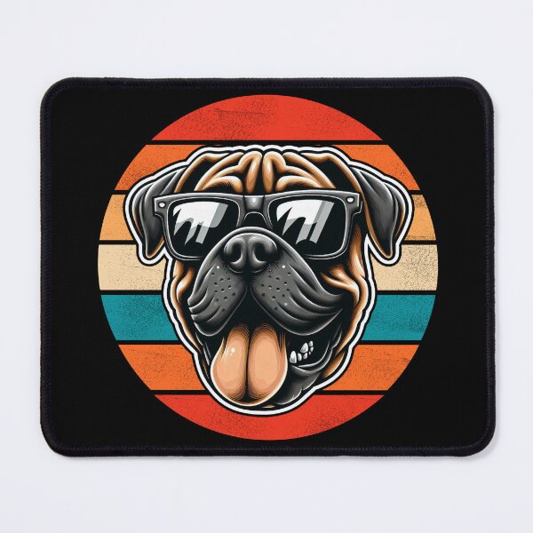 Item preview, Cool Retro Boerboel Design Boerboel Wearing Sunglasses designed and sold by Watsonarts.