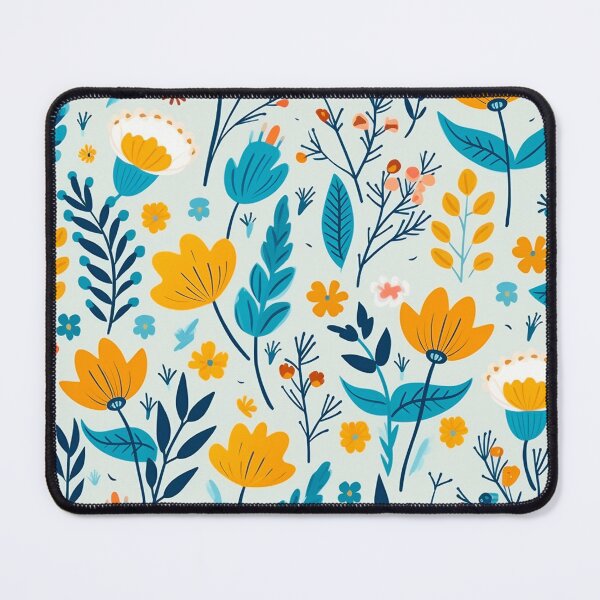 Item preview, vector art in the style of Matisse poster, johanna basford , calming colours designed and sold by Nanthikan.