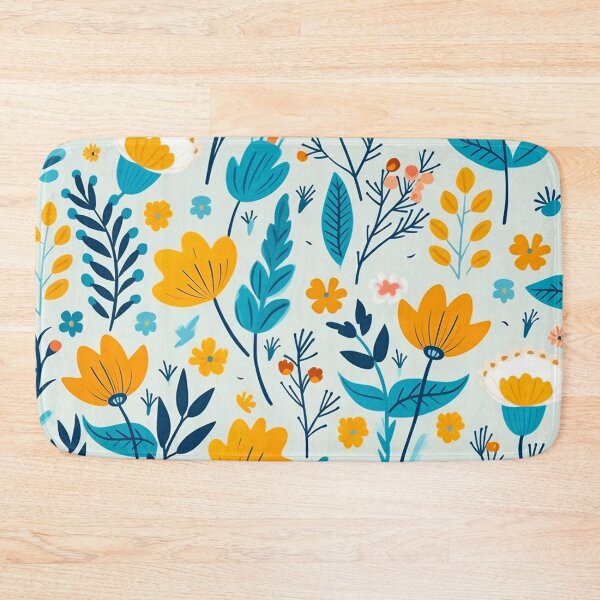 Item preview, vector art in the style of Matisse poster, johanna basford , calming colours designed and sold by Nanthikan.