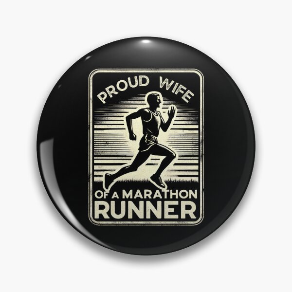 Item preview, Proud Wife of a Marathon Runner Vintage Design designed and sold by PantatKiller.