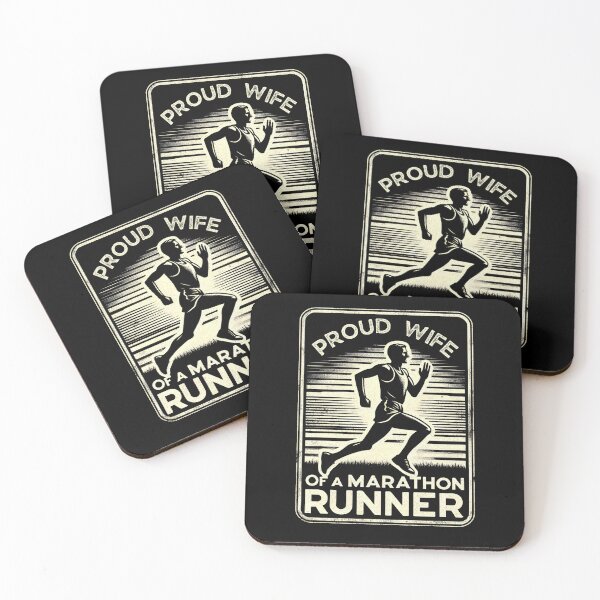 Item preview, Proud Wife of a Marathon Runner Vintage Design designed and sold by PantatKiller.
