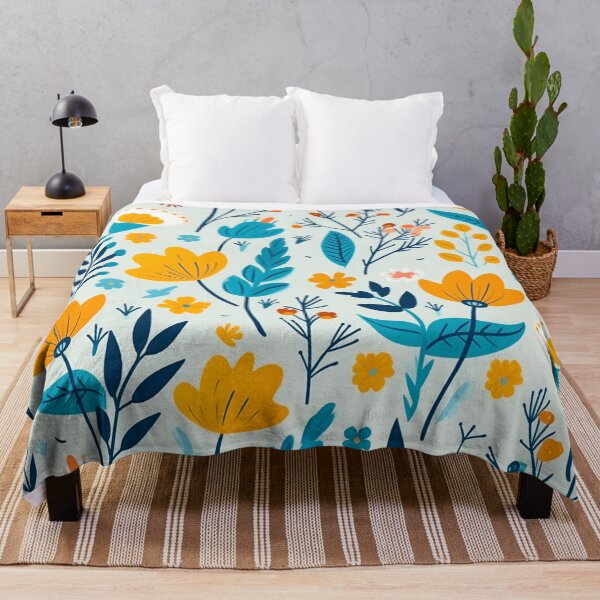 Item preview, vector art in the style of Matisse poster, johanna basford , calming colours designed and sold by Nanthikan.