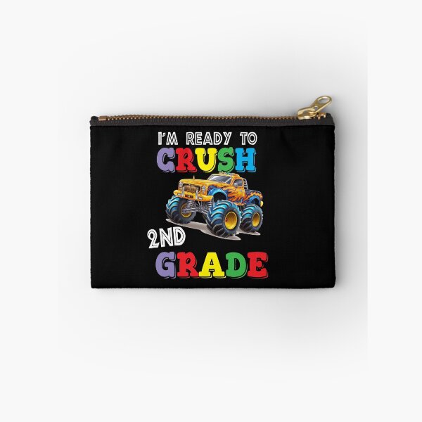 Item preview, I'm Ready To Crush 2nd Grade Monster Truck designed and sold by R&BApparel.