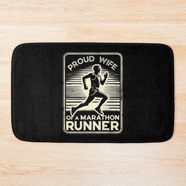 Item preview, Proud Wife of a Marathon Runner Vintage Design designed and sold by PantatKiller.