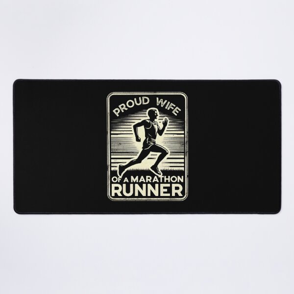 Item preview, Proud Wife of a Marathon Runner Vintage Design designed and sold by PantatKiller.