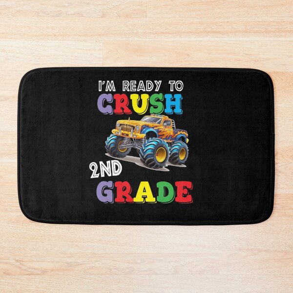 Item preview, I'm Ready To Crush 2nd Grade Monster Truck designed and sold by R&BApparel.