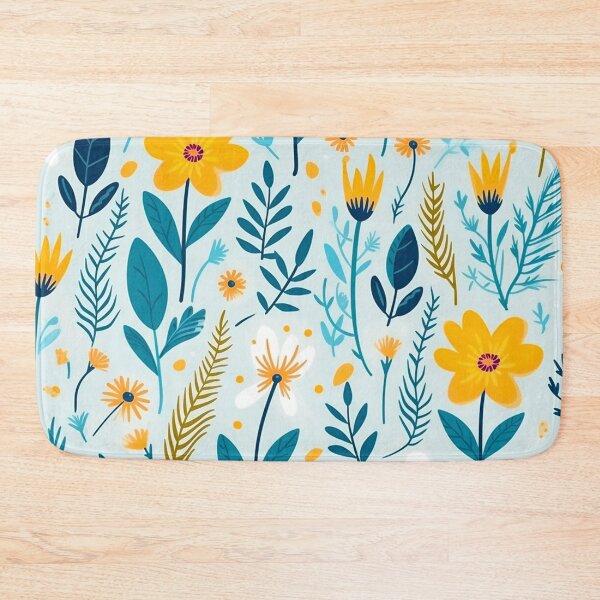 Item preview, vector art in the style of Matisse poster, johanna basford , calming colours designed and sold by Nanthikan.