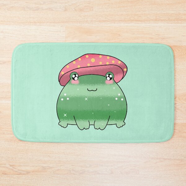 Item preview, Polite mushroom frog designed and sold by Quacktails.