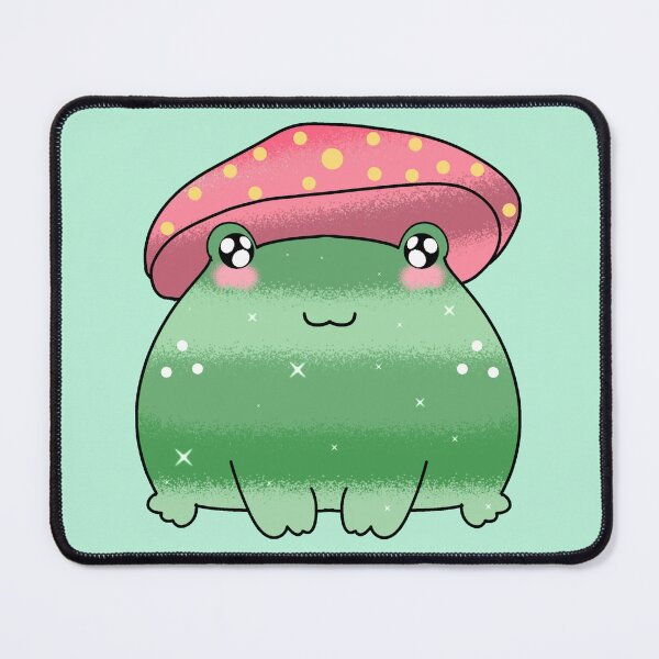 Item preview, Polite mushroom frog designed and sold by Quacktails.