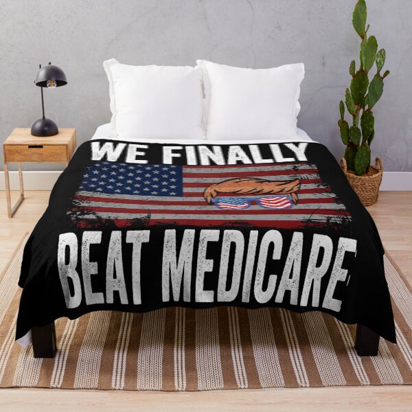 Item preview, Joe Biden "We Finally Beat Medicare" Funny Anti Biden designed and sold by BOUCHERIT amine.