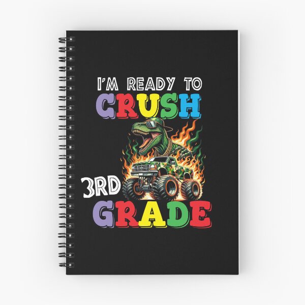 Item preview, I'm Ready To Crush 3rd Grade Monster Truck designed and sold by R&BApparel.