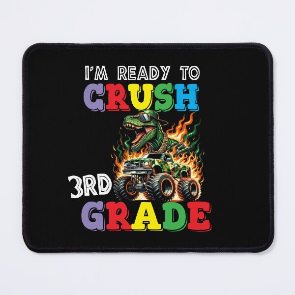 Item preview, I'm Ready To Crush 3rd Grade Monster Truck designed and sold by R&BApparel.