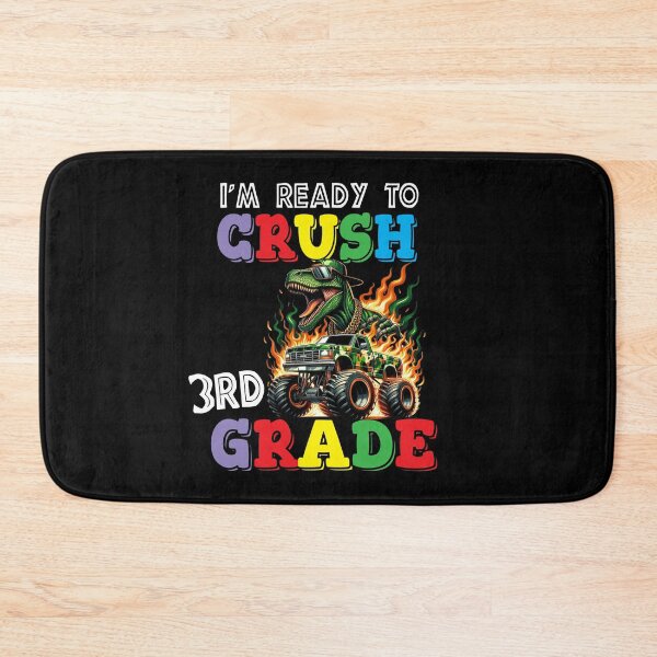 Item preview, I'm Ready To Crush 3rd Grade Monster Truck designed and sold by R&BApparel.