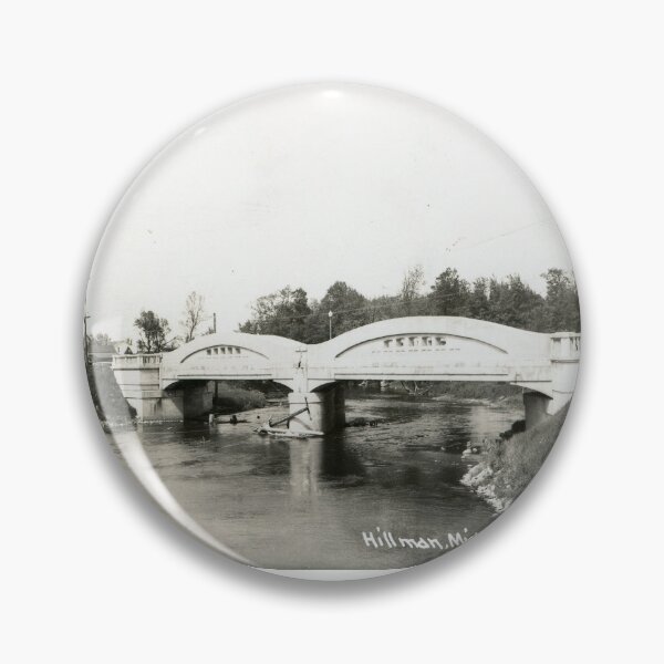 Item preview, Hillman, Michigan Camelback Bridge 1953 designed and sold by Itsmyfirstday89.