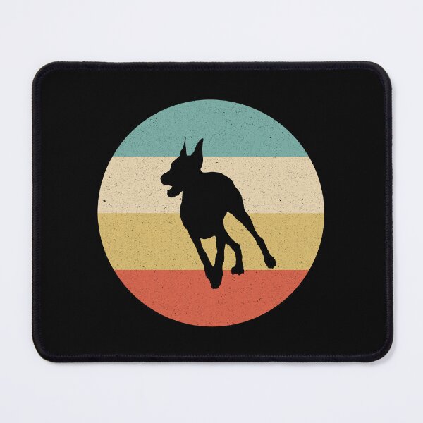 Item preview, Doberman Pinscher Dog Worn Retro Style Horizontal Design designed and sold by kakarikihill.