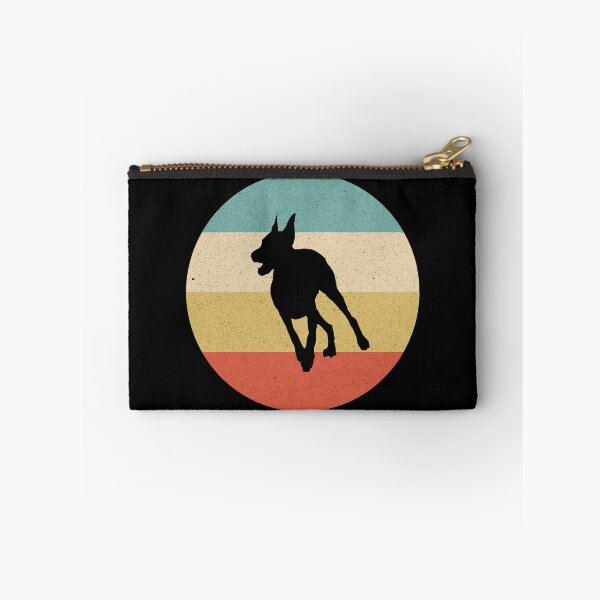 Item preview, Doberman Pinscher Dog Worn Retro Style Horizontal Design designed and sold by kakarikihill.