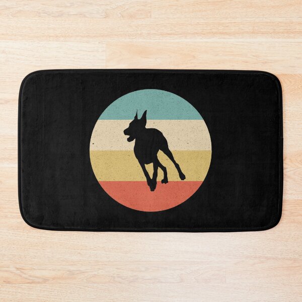 Item preview, Doberman Pinscher Dog Worn Retro Style Horizontal Design designed and sold by kakarikihill.