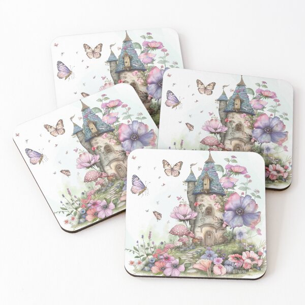 Item preview, Whimsical Fairy Tale Garden  designed and sold by JoyfulSeams.