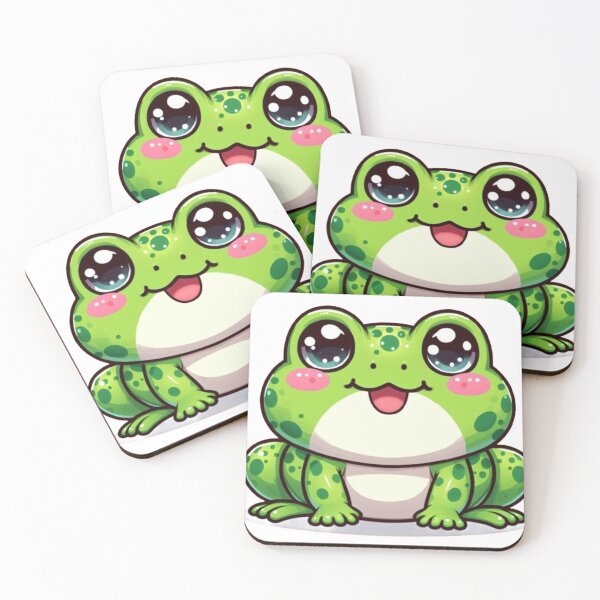Item preview, "Adorable Happy Frog" designed and sold by geartes.
