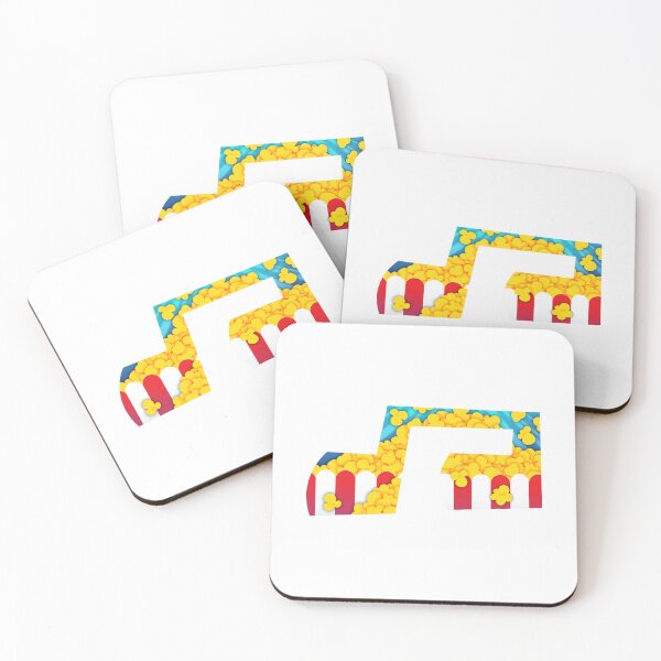 Item preview, Popcorn Music Note designed and sold by Carsondood.