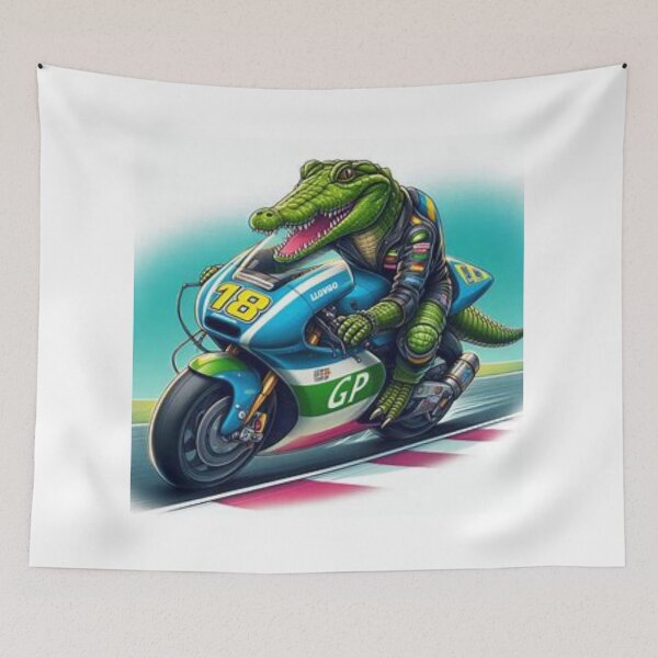 Item preview, Crocodile Motobike Champion designed and sold by BonoloStore.