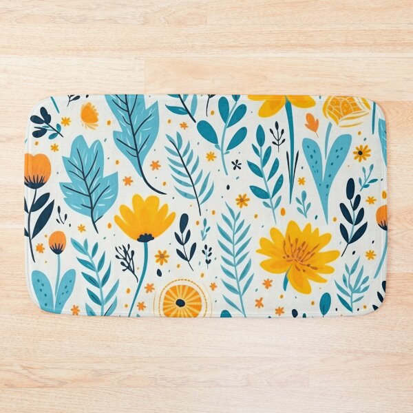 Item preview, vector art in the style of Matisse poster, johanna basford , calming colours designed and sold by Nanthikan.